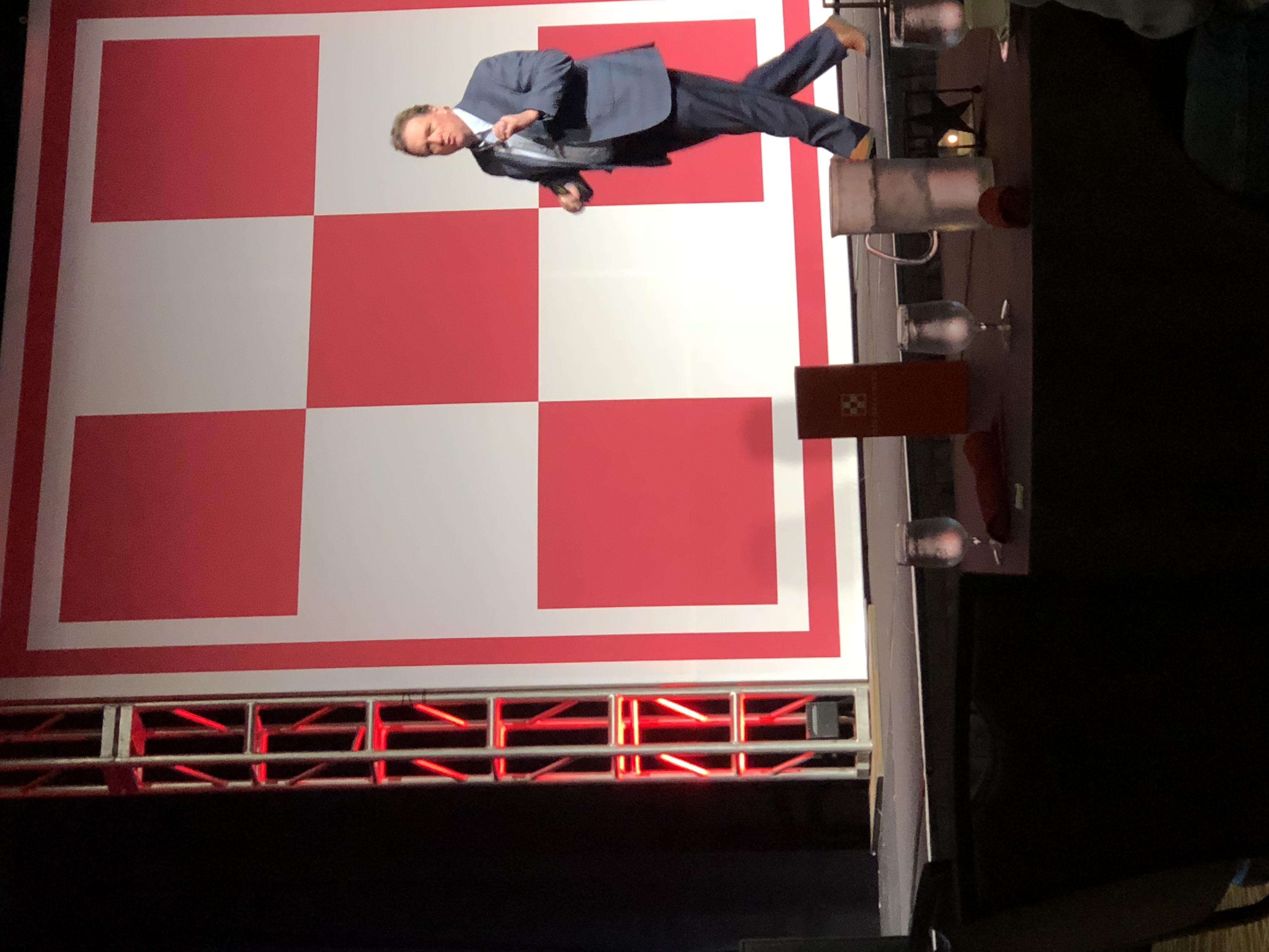 Jim Carroll speaking for Purina